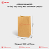 SSB235/150/80-70G Túi Giấy Đáy Vuông Nâu 235x150x80 (70gsm) | Khôi Thịnh