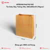 SSB300/240/110-70G Túi Giấy Đáy Vuông Nâu 300x200x110 (70gsm) | Khôi Thịnh