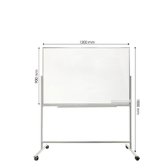 Bảng từ trắng viết bút lông có chân di động 1 hoặc 2 mặt