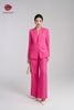  Set đồ gồm Áo  blazer hồng và quần vải thô cao cấp - K805, K806 