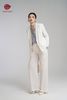 Set Suit Linen trắng cao cấp 