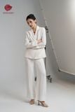  Blazer Linen Dáng Suông Một Cúc K816 
