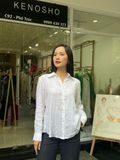  Áo Sơ Mi Linen Nữ Cao Cấp K432 – Thiết Kế Basic, Thanh Lịch, Thoáng Mát | Kenosho 