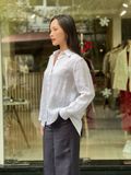 Áo Sơ Mi Linen Nữ Cao Cấp K432 – Thiết Kế Basic, Thanh Lịch, Thoáng Mát | Kenosho 