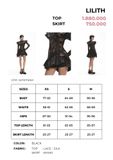  ÁO KIỂU LILITH ĐEN 