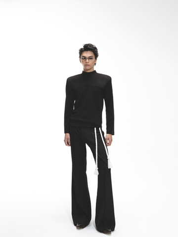  ÁO KIỂU PLUTO ĐEN 