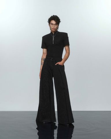  ÁO KIỂU SWORD ĐEN 