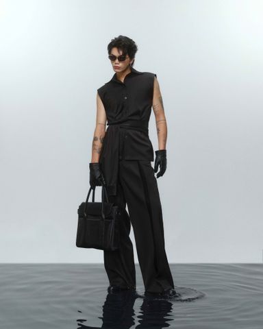  ÁO SƠ MI THUNDER ĐEN 