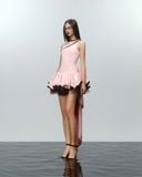  ĐẦM NGẮN FLOWER HỒNG 