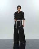  ÁO SƠ MI TIME ĐEN 