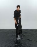  ÁO SƠ MI TIME ĐEN 