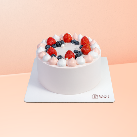  Bánh Kem Sữa Tươi Mẫu 10 size 18cm 