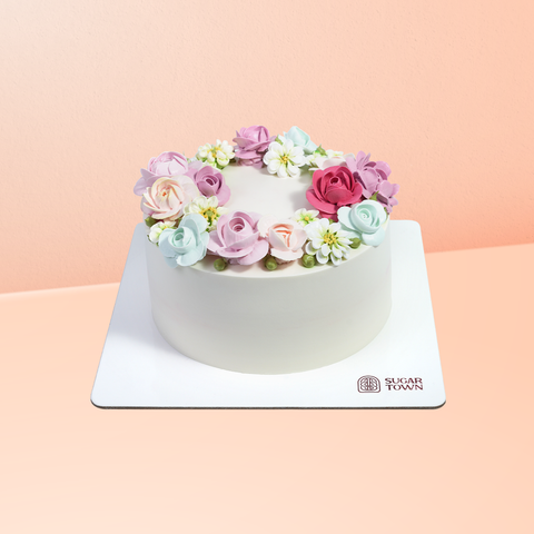 Bánh Kem Sữa Tươi Mẫu 5 size 18cm