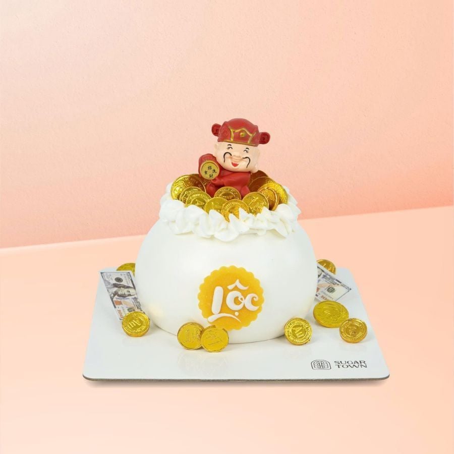  [Pre - Order] Bánh Kem Thần Tài - Túi Thịnh Vượng 