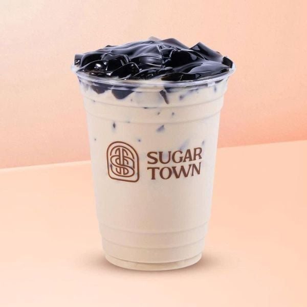 Trà Sữa Cookies và Hạnh Nhân Sugar Town