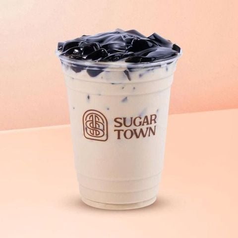 Trà Sữa Cookies và Hạnh Nhân Sugar Town