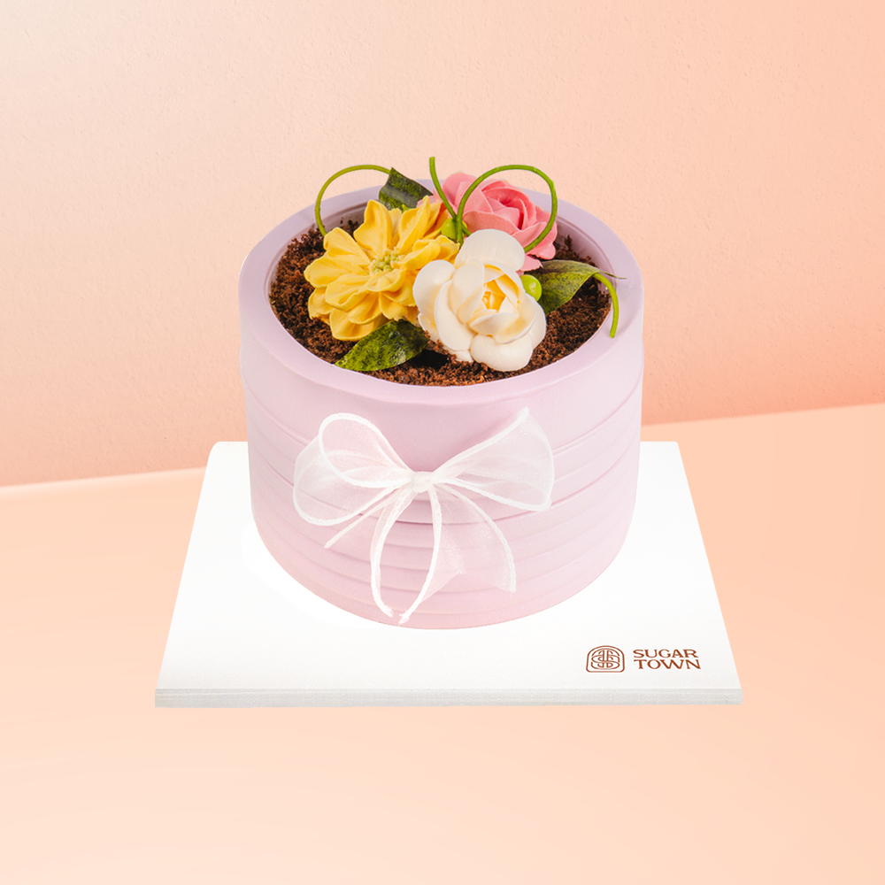  Bánh Kem Hoa Hồng Muôn Sắc size 12cm 