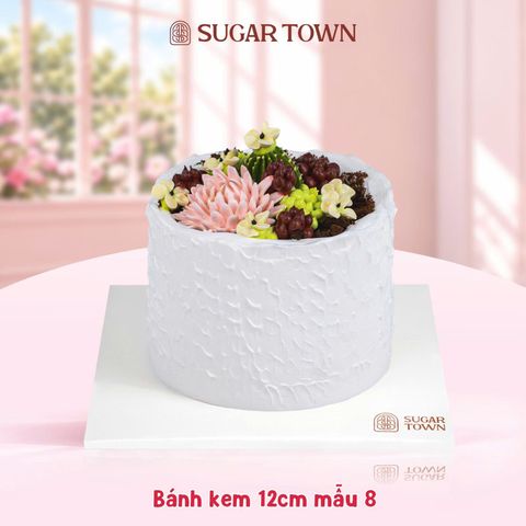  Bánh Kem Hoa Sen Đá size 12cm 