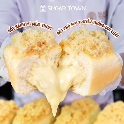 Bánh mì phô mai tan chảy Sugar Town