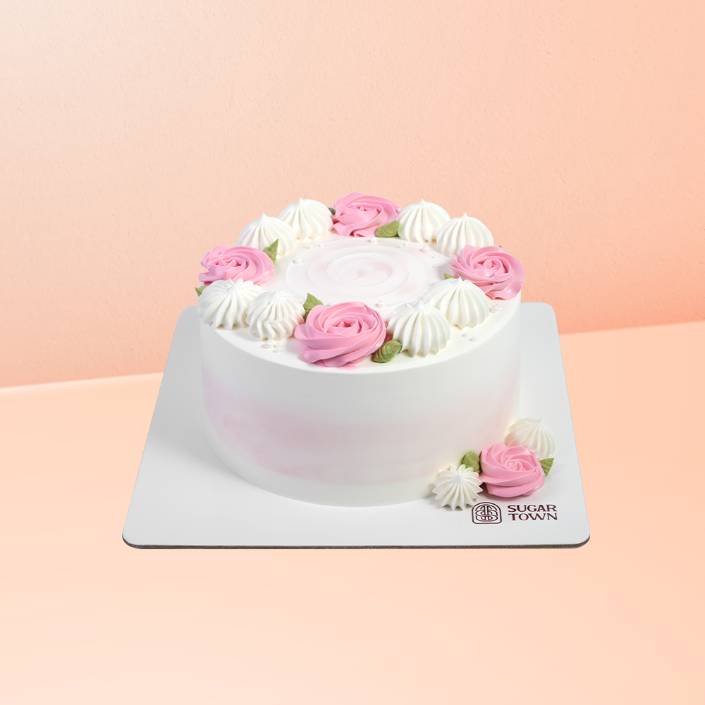  Bánh Kem Sữa Tươi Mẫu 2 size 18cm 