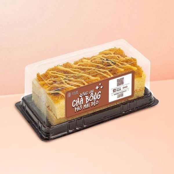  [Chỉ giao HCM] Bánh Bông Lan Chà Bông Phô Mai Dẻo 