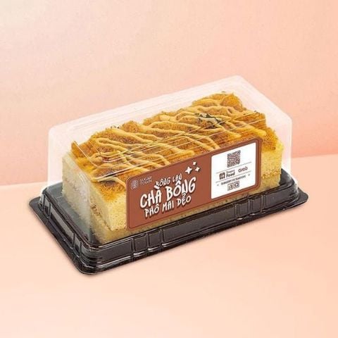 Bánh Bông Lan Chà Bông Phô Mai Dẻo