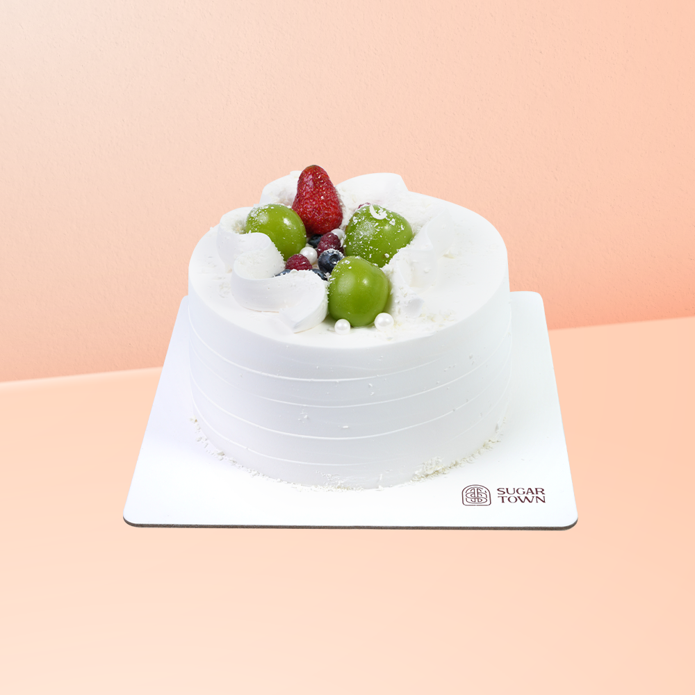  Bánh Kem Sữa Tươi Mẫu 8 size 18cm 