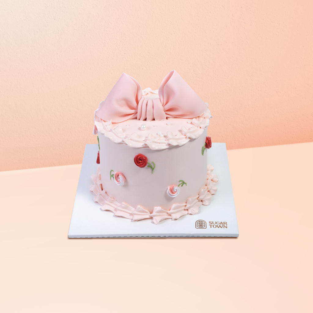  Bánh kem sữa tươi mẫu 17 size 12cm 