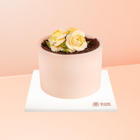 Bánh Kem Hoa Hồng Phấn size 12cm