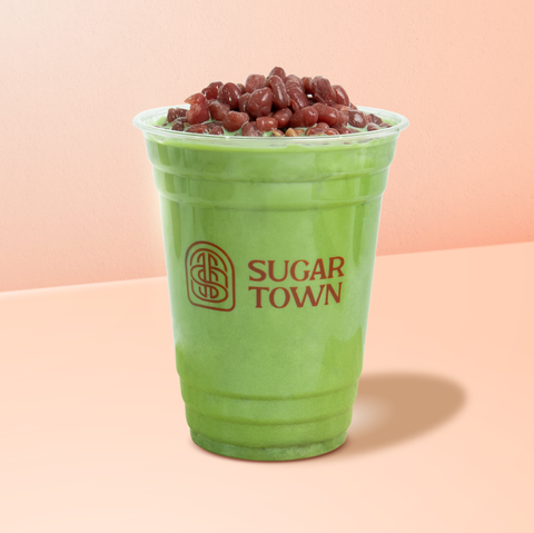 Matcha Latte Đậu Đỏ Sugar Town