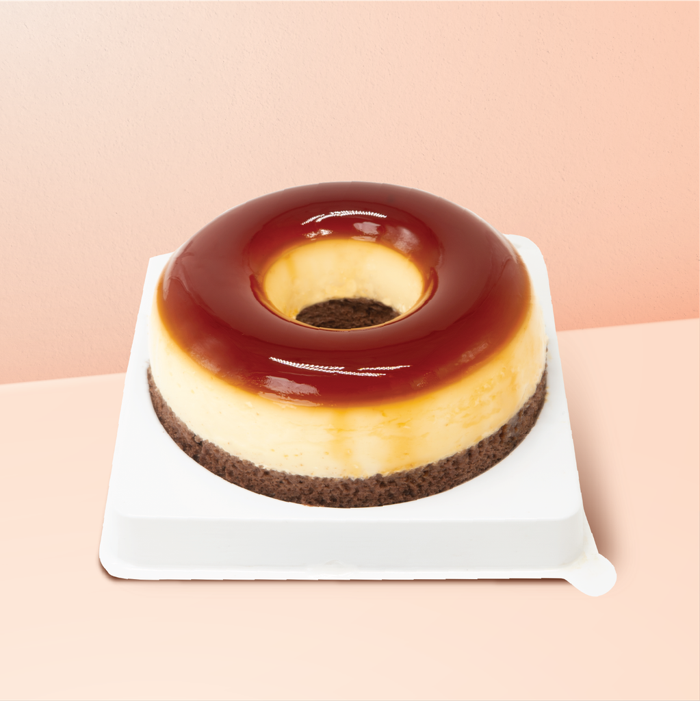  Combo 01 bánh Su Kem & 01 Flan Gato (Tặng trà măng cụt) 