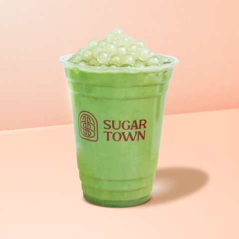 Vanilla Matcha Latte Sugar Town