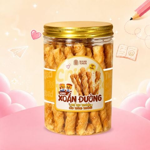  [Giao toàn quốc] Bánh Xoắn Đường 170g 
