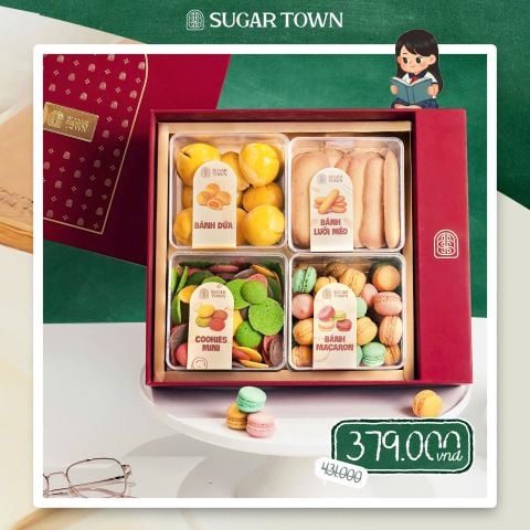  Hộp quà tặng cookies Sugar Town 