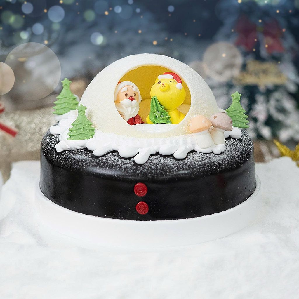  Bánh kem Noel Đêm Giáng Sinh 18cm 