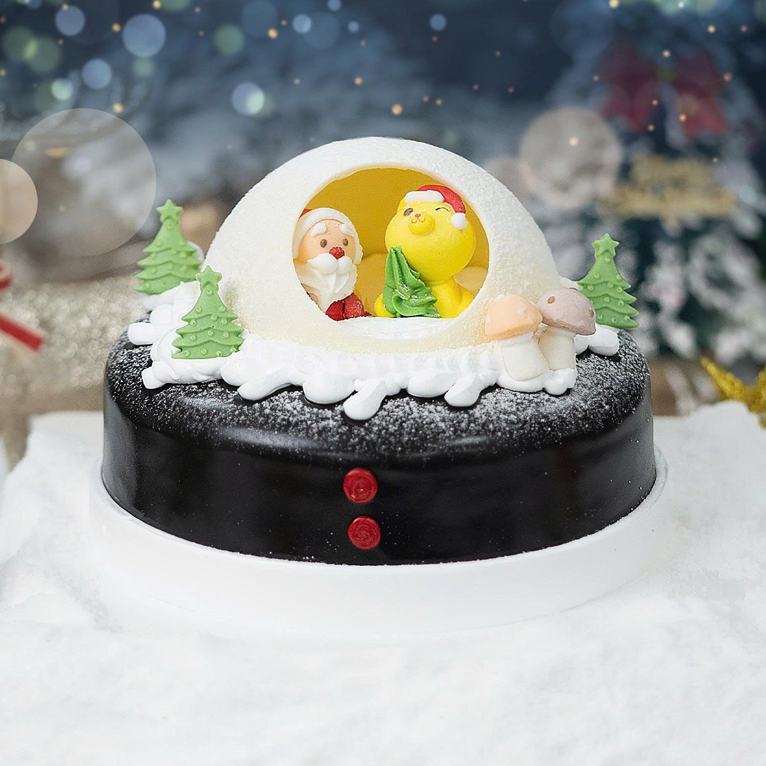  Bánh kem Noel Đêm Giáng Sinh 18cm 