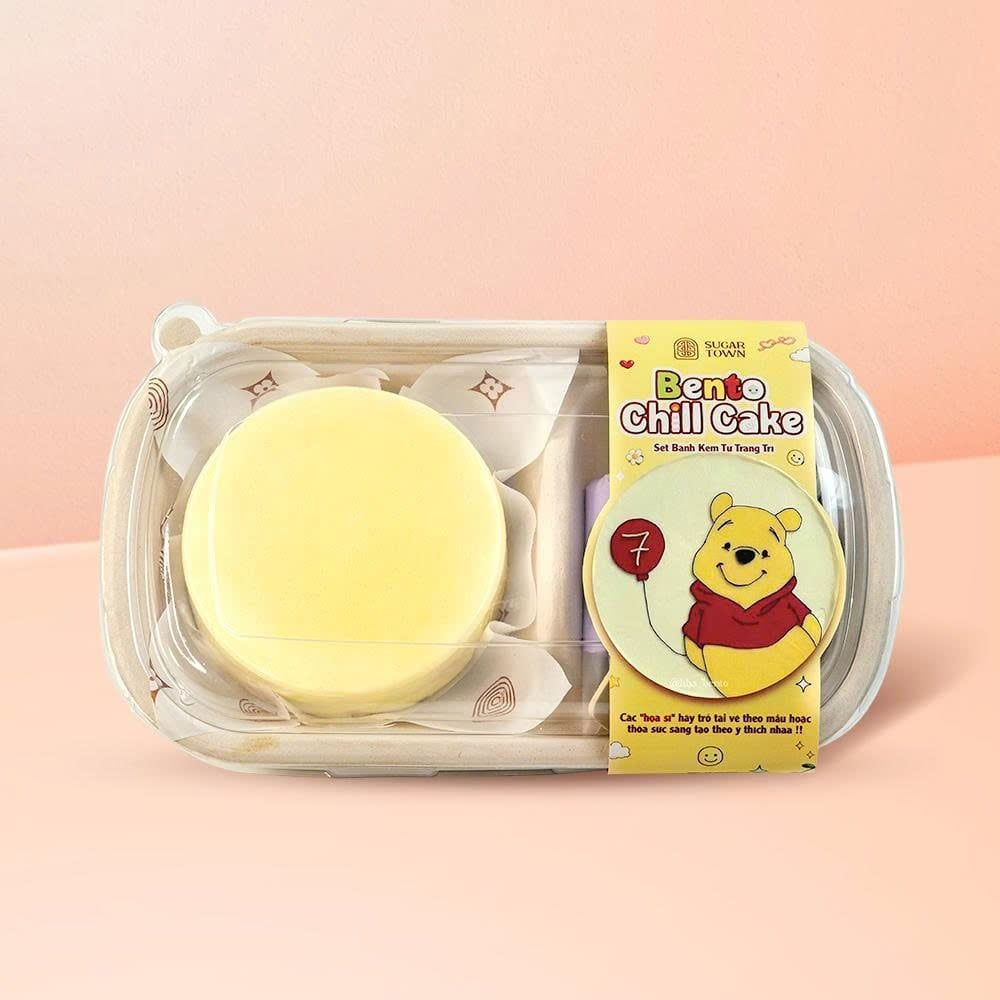  Bento Chill Cake - Set bánh bento tự vẽ 
