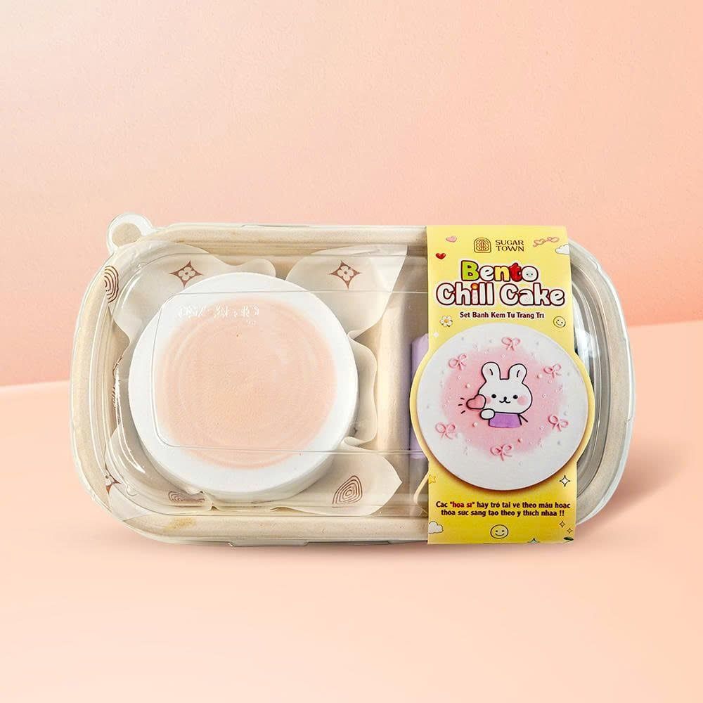  Bento Chill Cake - Set bánh bento tự vẽ 