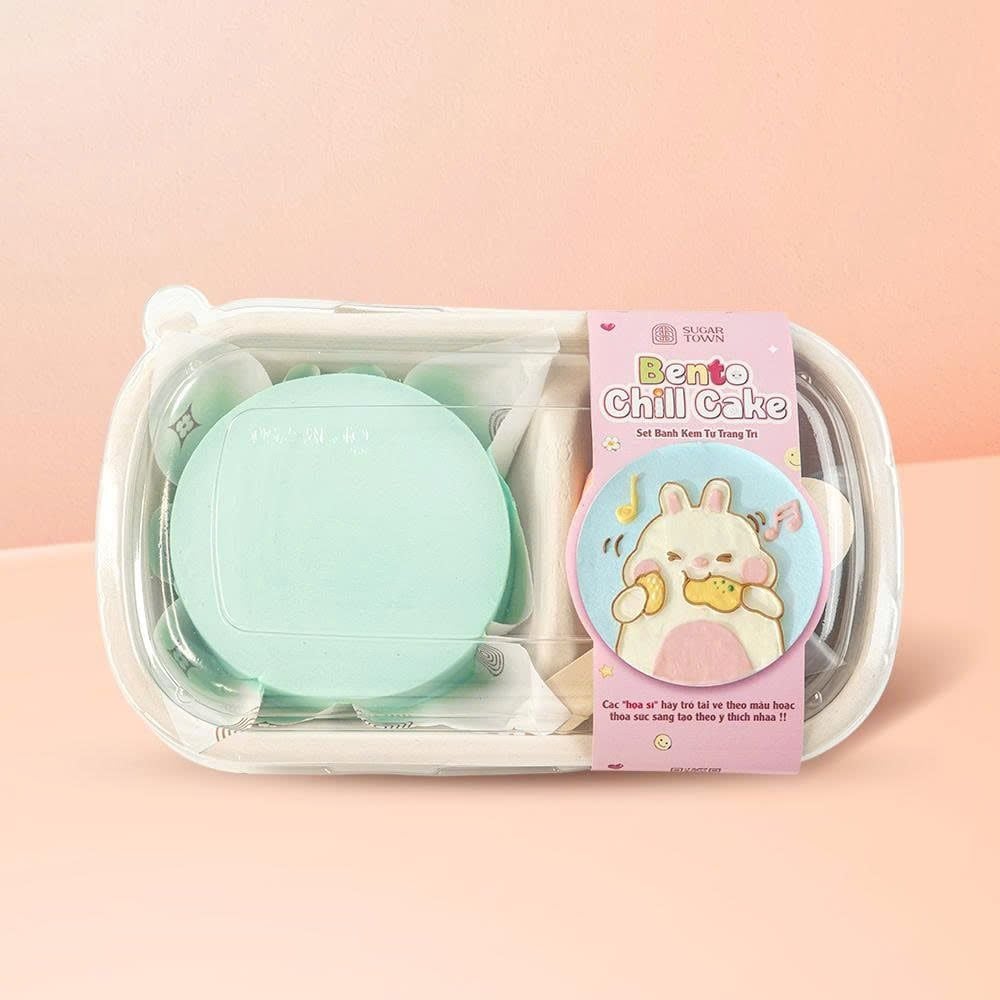  Bento Chill Cake - Set bánh bento tự vẽ 