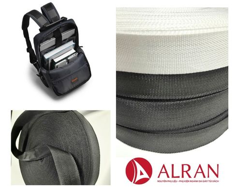 Dây bọc viền chất liệu PP, kích thước 20-23-25mm dùng trong sản xuất ba lô túi xách thời trang