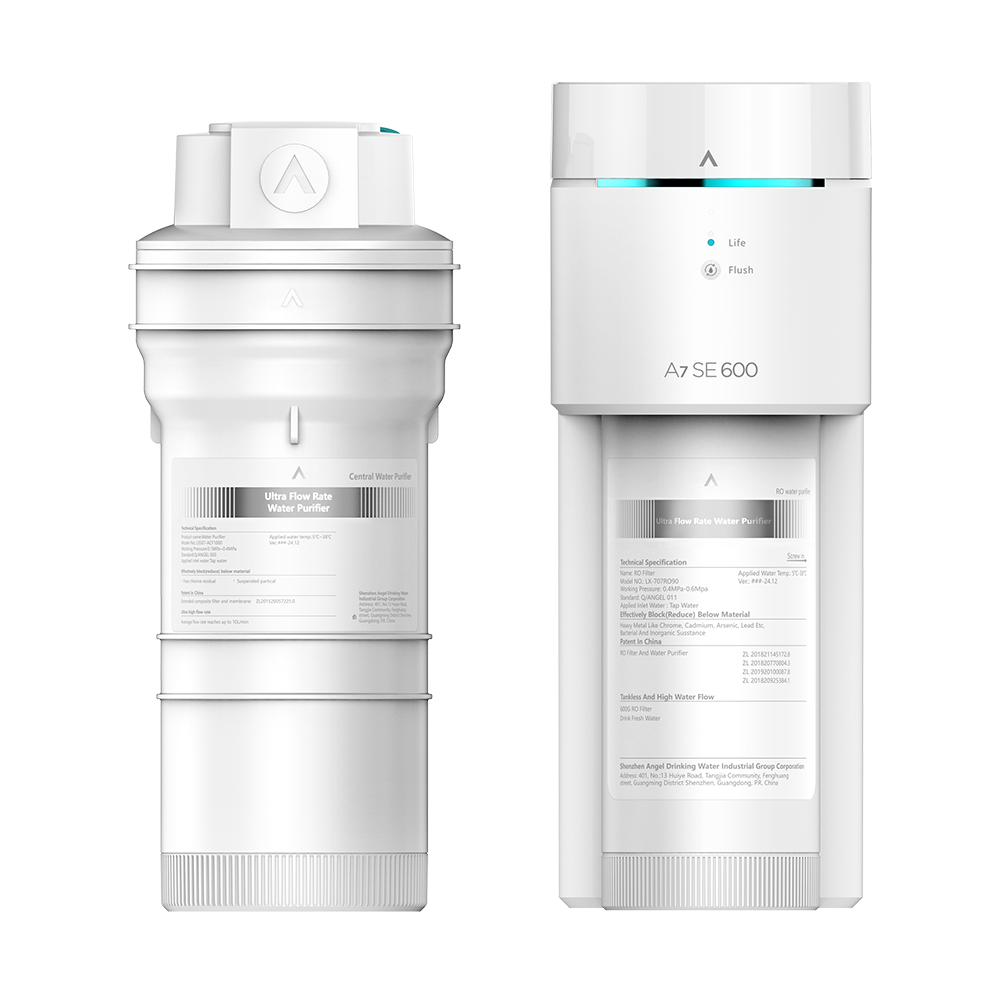  Máy lọc nước âm tủ bếp uống & rửa ANJIER A7 SE 