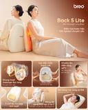  Gối Massage Lưng Breo Back 5 Lite 