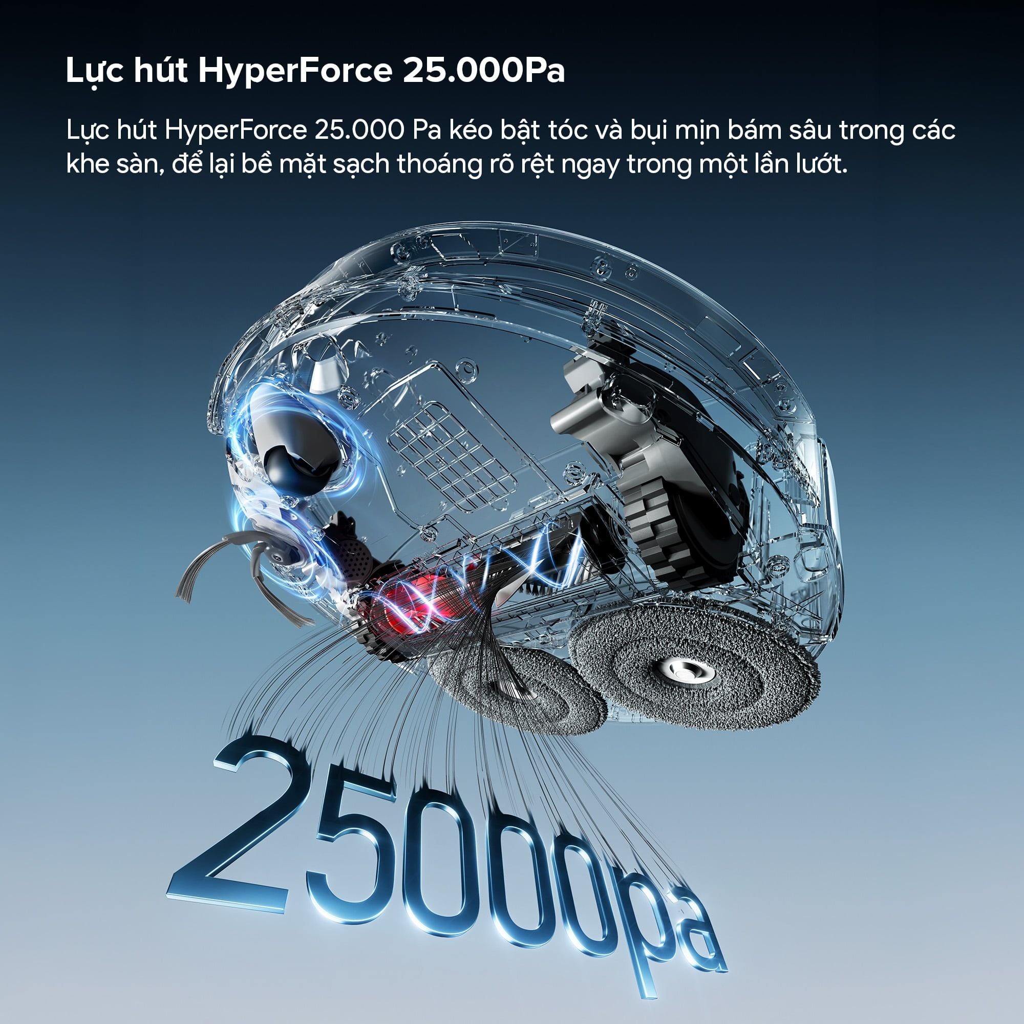  Robot Hút Bụi Lau Nhà Roborock Qrevo Edge 2 