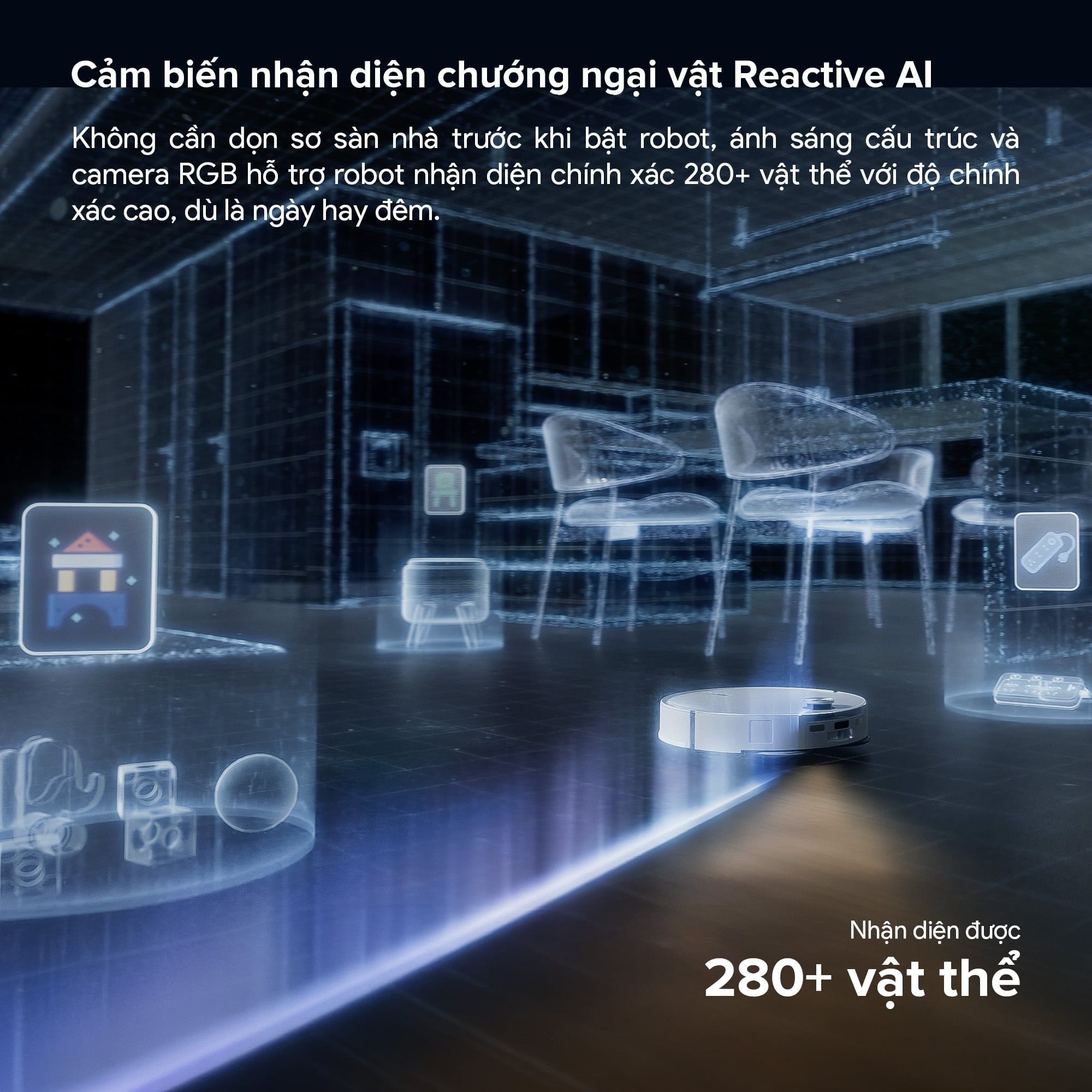  Robot Hút Bụi Lau Nhà Roborock Qrevo Edge 2 