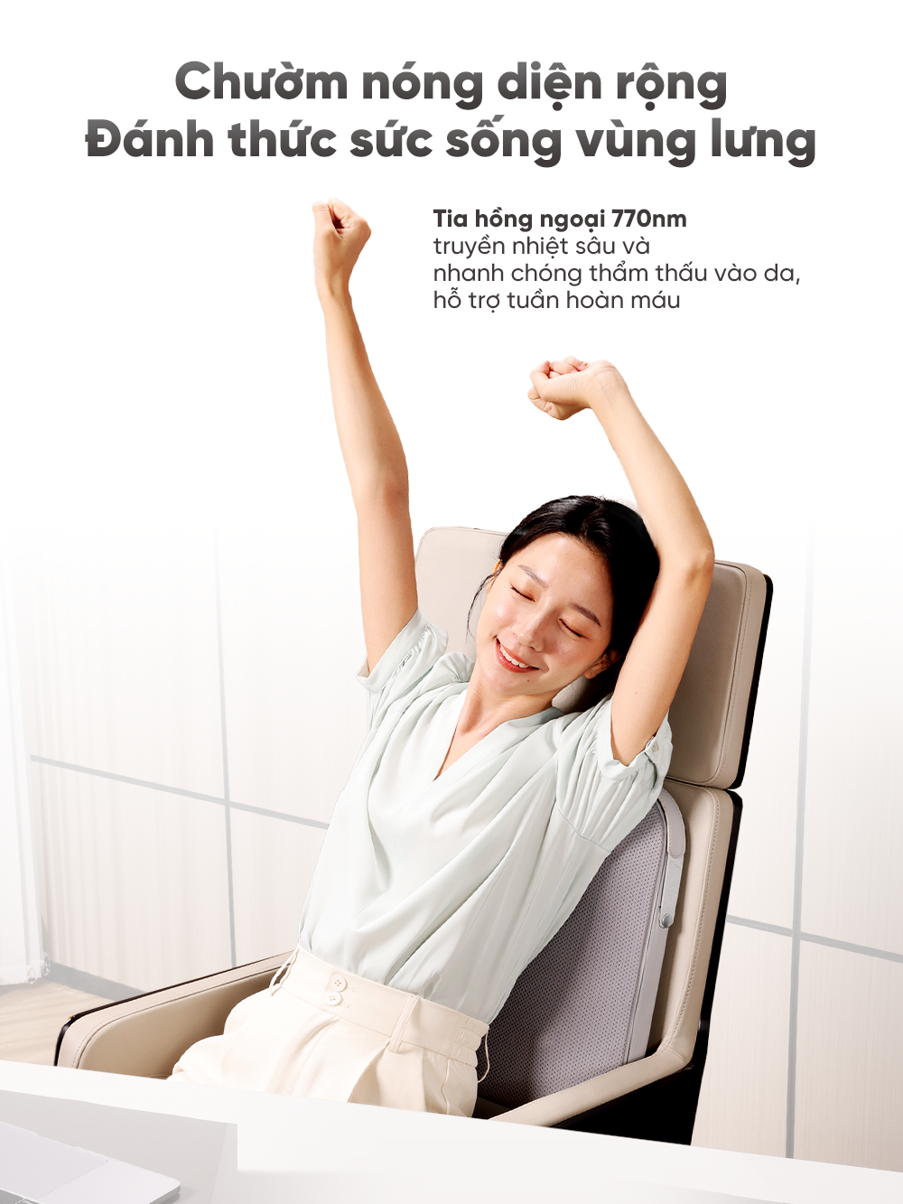  Máy Massage Lưng Breo Back 5 