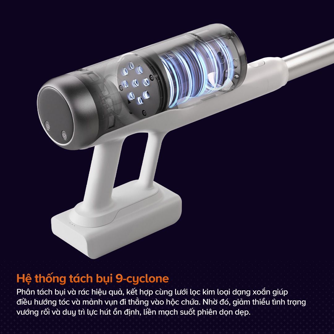  Máy Hút Bụi Cầm Tay Không Dây Roborock H60 Hub Pro 