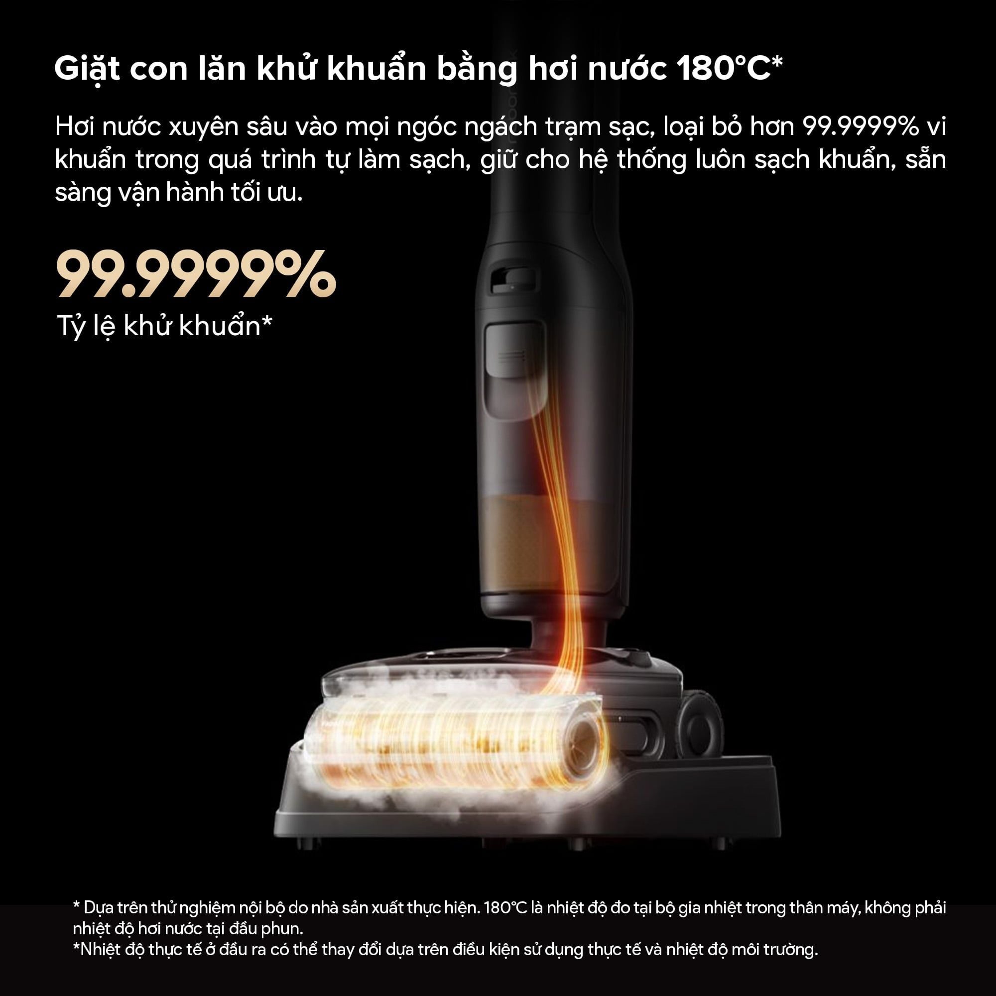 Máy Hút Bụi Lau Nhà Roborock F25 Pro Steam Gen 2 Combo - ảnh 15