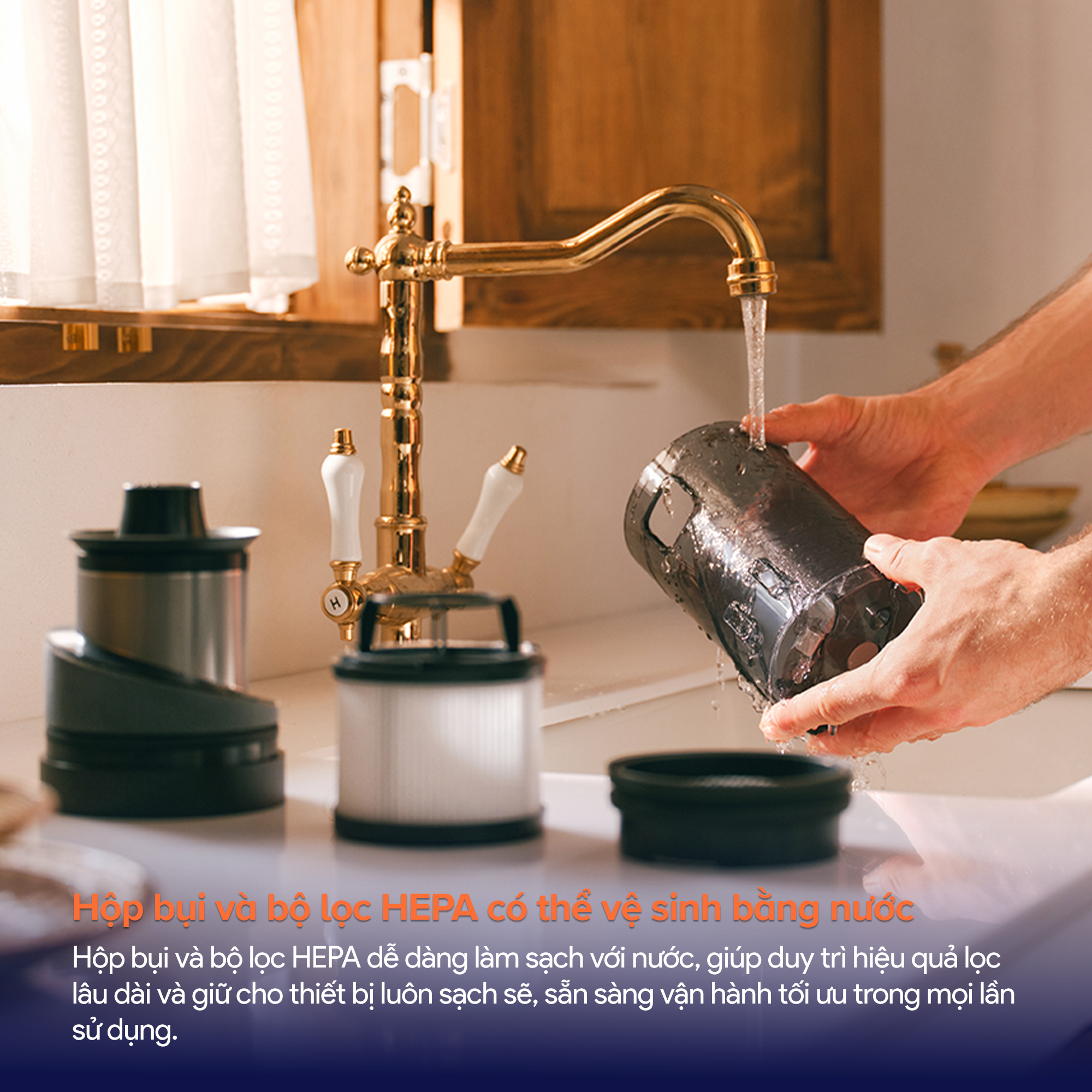  Máy Hút Bụi Cầm Tay Không Dây Roborock H60 Hub Ultra 