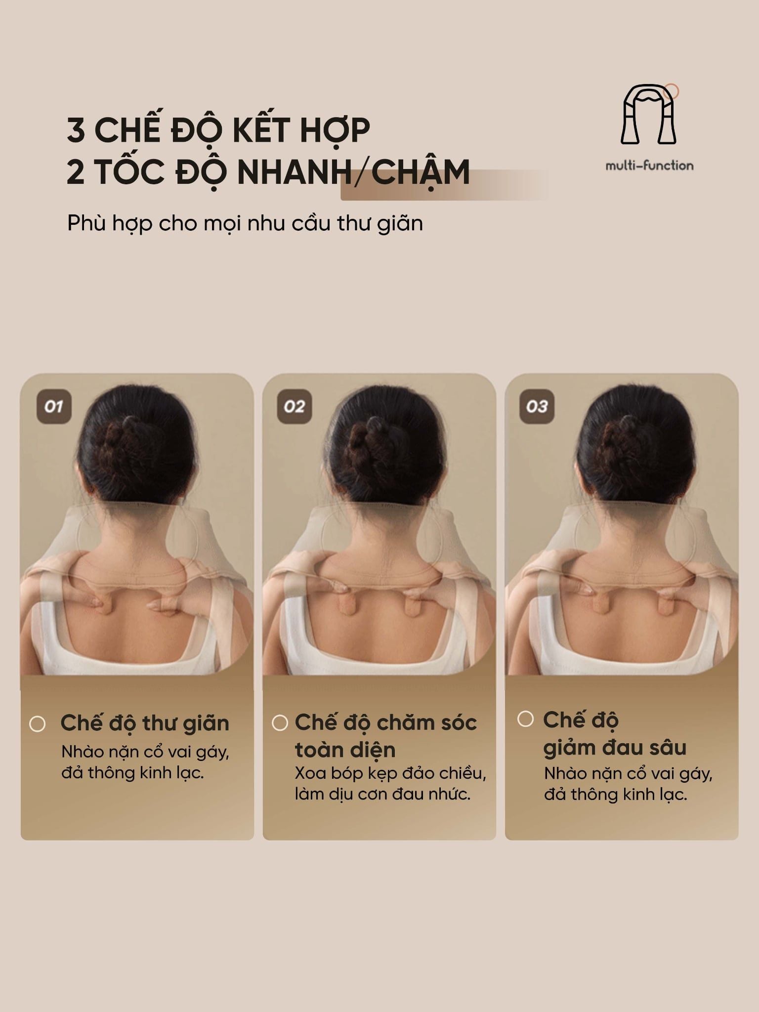  Máy massage cổ vai gáy Breo N5 Mini Pro 