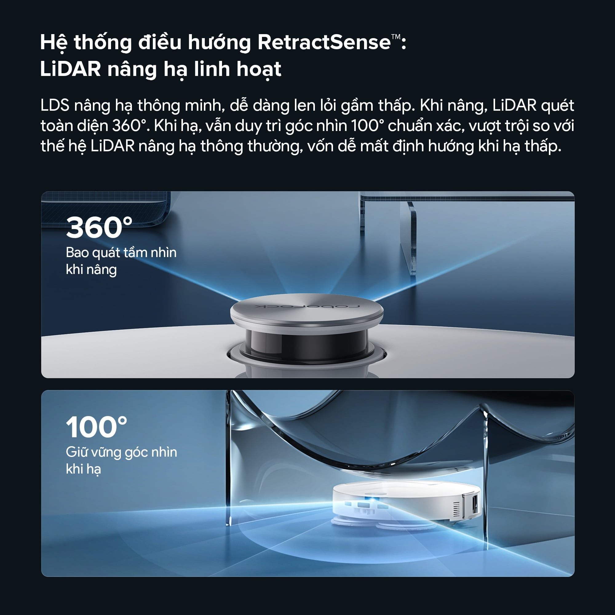  Robot Hút Bụi Lau Nhà Roborock Qrevo Edge 2 